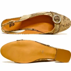 Sacapuce ALENA serpent marron