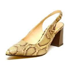 Sacapuce AMANDA serpent marron