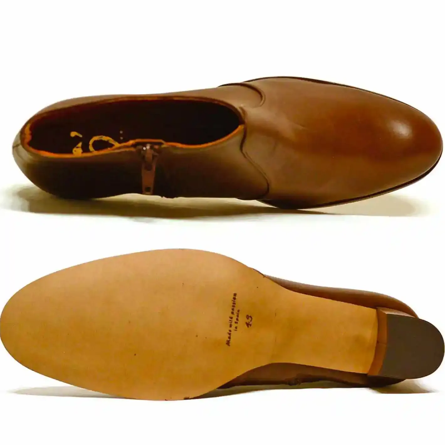 Sacapuce AMPARO cuir marron