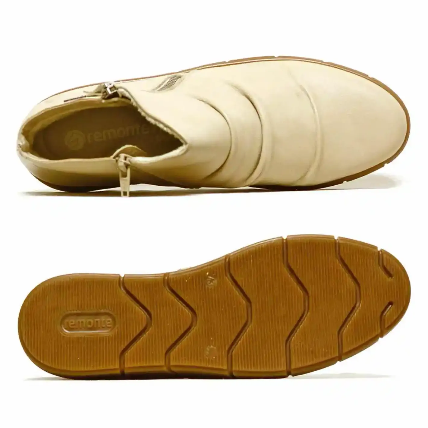 Sacapuce ANTONIA cuir beige