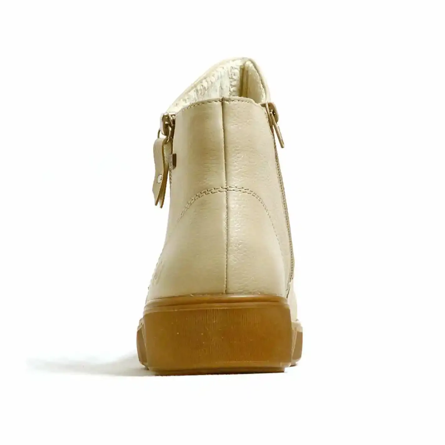 Sacapuce ANTONIA cuir beige