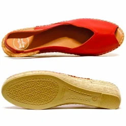 Sacapuce BERNIA cuir rouge