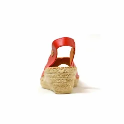 Sacapuce BERNIA cuir rouge