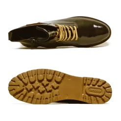 Sacapuce BROMLEY cuir verni noir