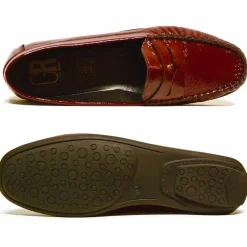 Sacapuce CABRA vernis bordeaux