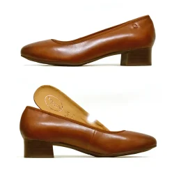 Sacapuce CATHERINE cuir marron