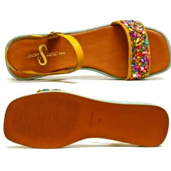 Sacapuce CHIARA bleu jaune