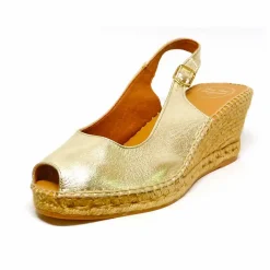 Sacapuce CROACIA cuir laminé or