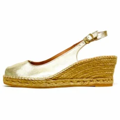 Sacapuce CROACIA cuir laminé or