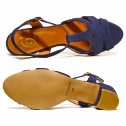 Sacapuce DAMIRA velours marine