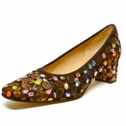 Sacapuce EMER velours noir multi
