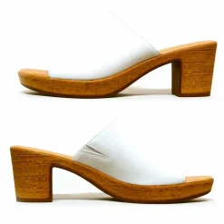 Sacapuce FABIOLA cuir blanc