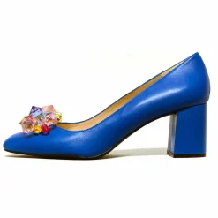 Sacapuce GABRIELA cuir bleu