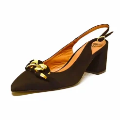 Sacapuce GRADI cuir velours noir