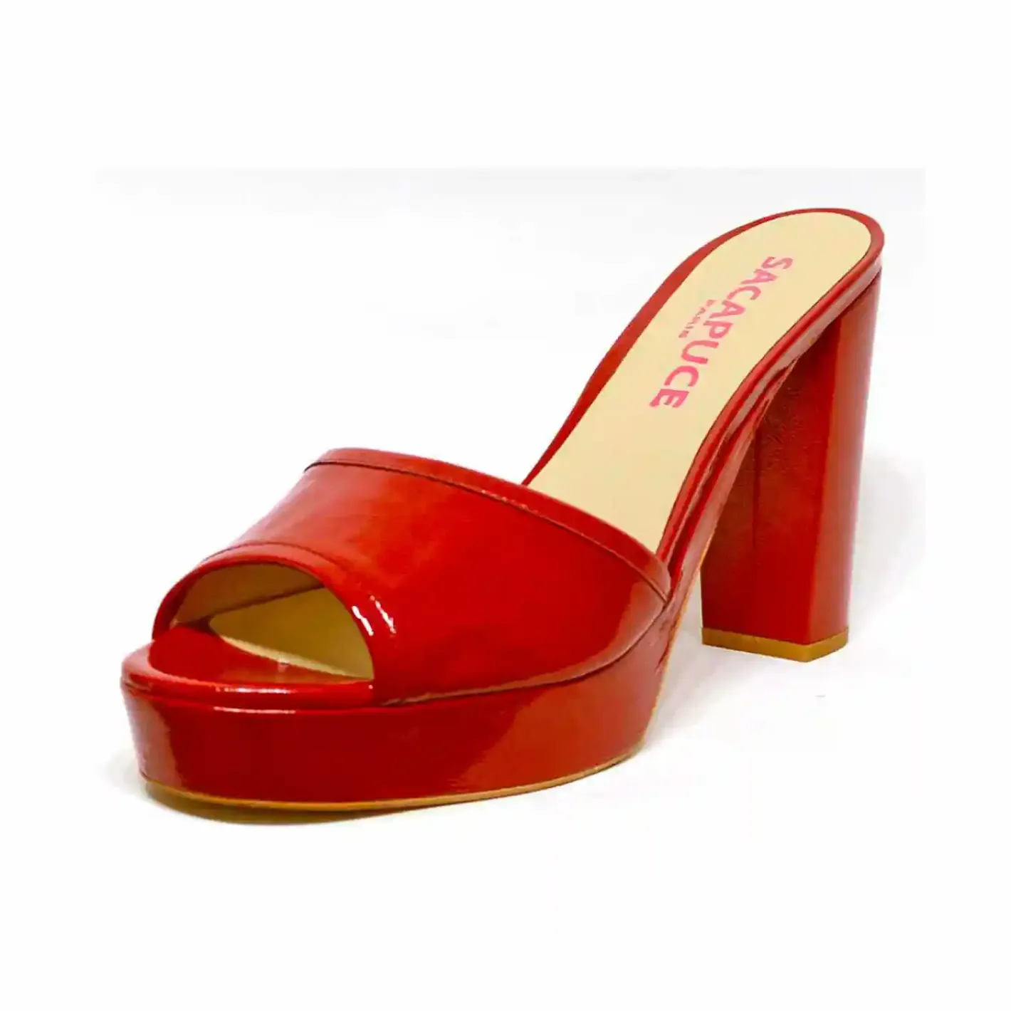 Sacapuce GUANA vernis rouge