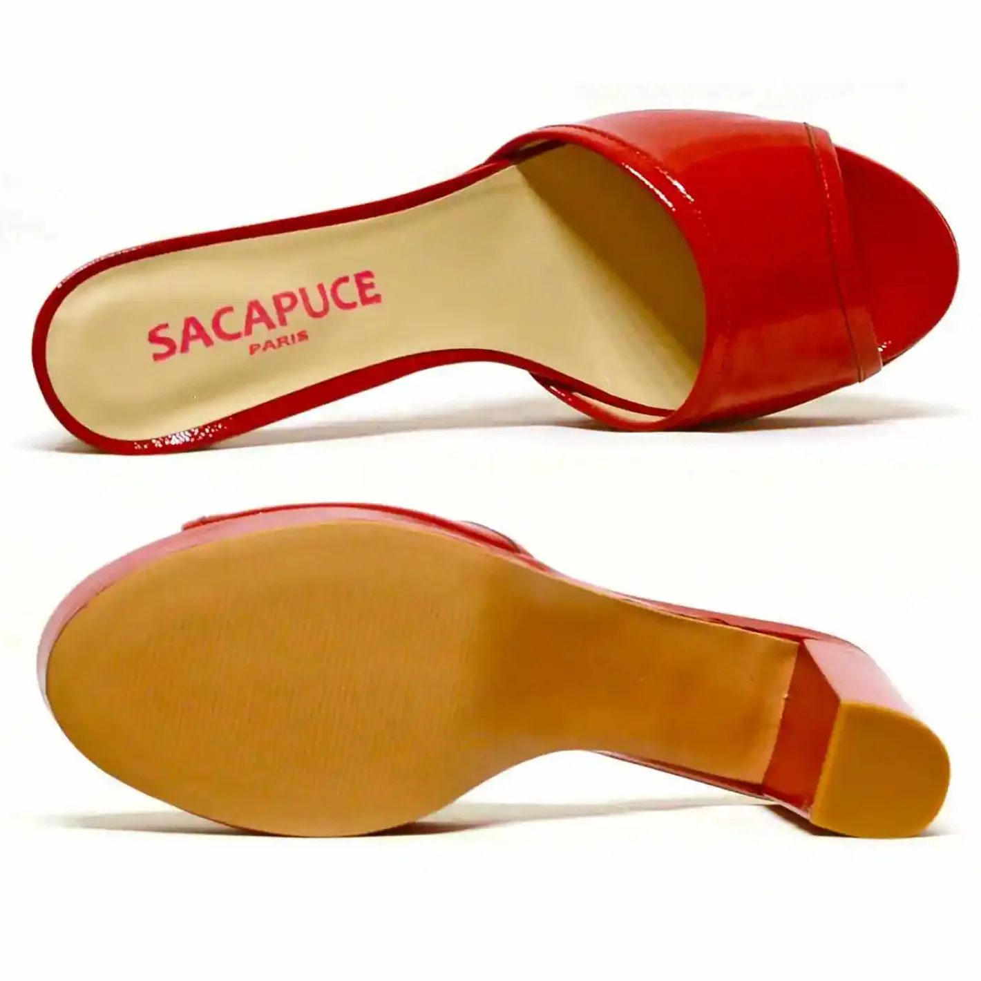 Sacapuce GUANA vernis rouge