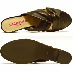 Sacapuce GUGU cuir noir
