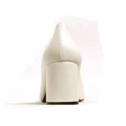 Sacapuce JADINE cuir blanc