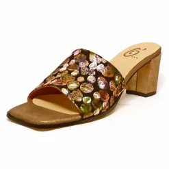 Sacapuce JENIFER cuir multi-noir