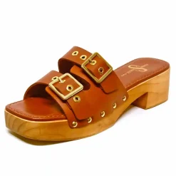 Sacapuce JULITA cuir marron