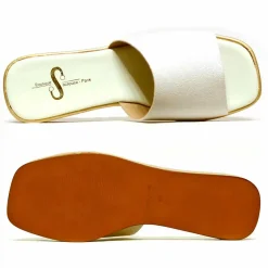 Sacapuce MANGO blanc nacre or