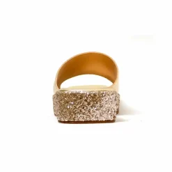 Sacapuce MANGO platine glitter ton