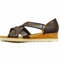 Sacapuce NATANAE cuir bleu nuit