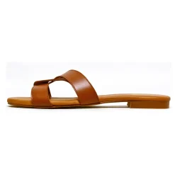 Sacapuce PLANI cuir marron