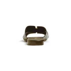 Sacapuce SANTA cuir verni noir