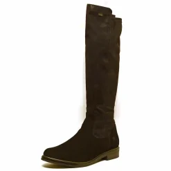 Sacapuce SHANONE cuir velours et stretch noir
