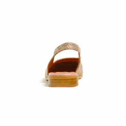 Sacapuce TILDE cuir velours saumon