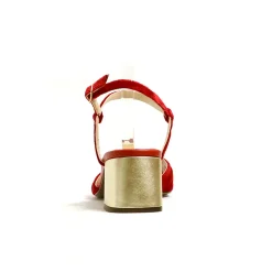 Sacapuce TRICIA velours rouge