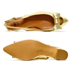 Sacapuce VERCELLI cuir platine